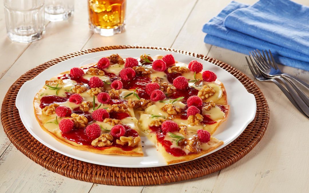 Raspberry Brie Pizza