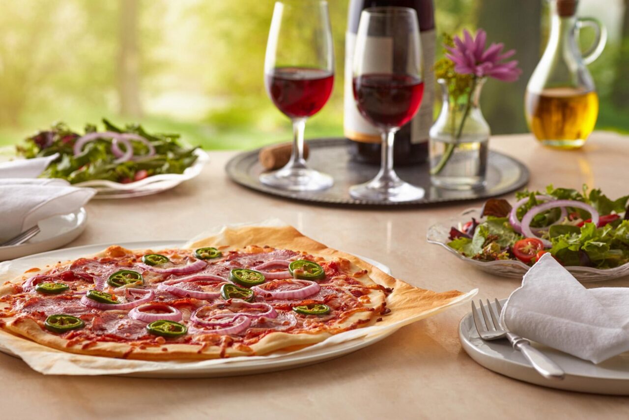 Round & Thin Pizza Crust Product Refrigerated Dough JusRol