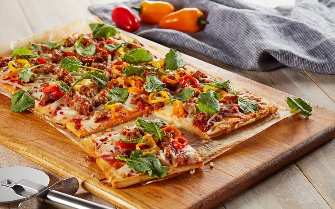 Spicy Sweet Pepper Pizza