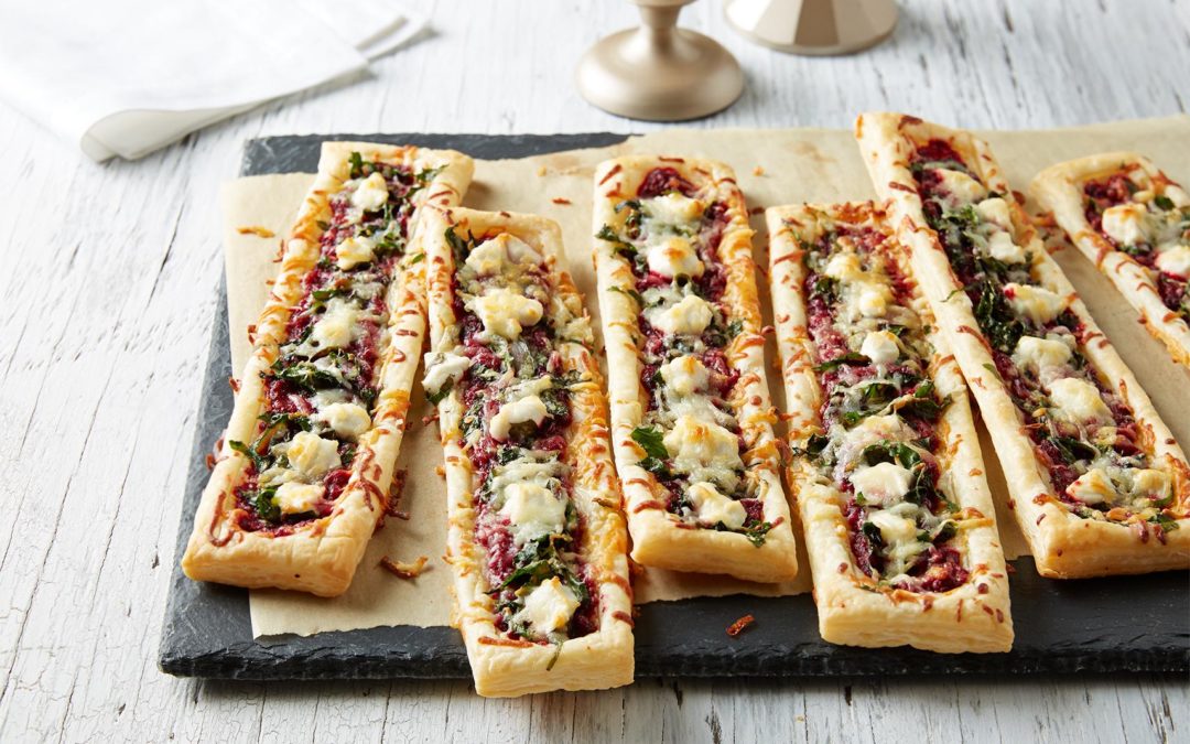 Roasted Beet & Goat Cheese Tarts