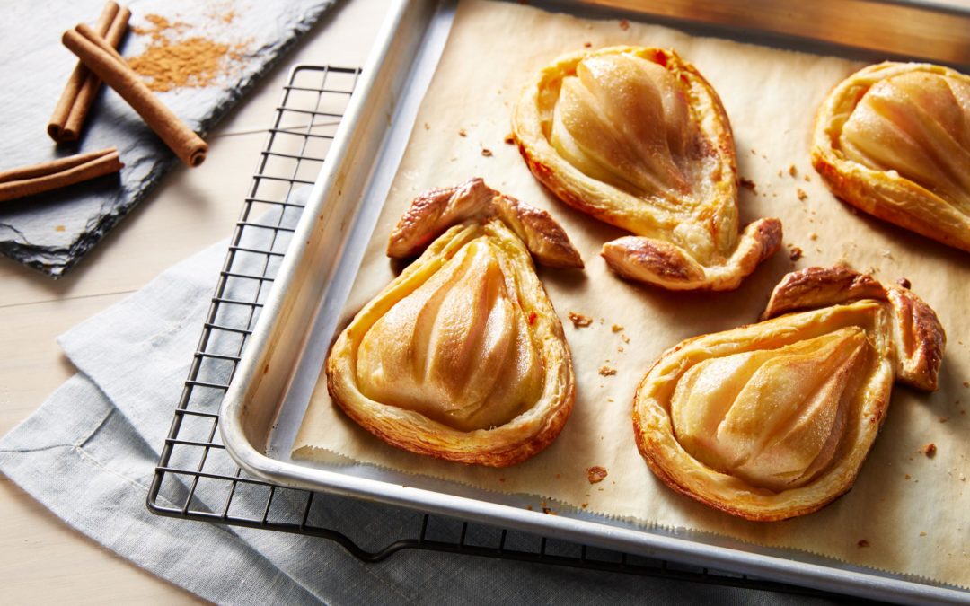 Baked Pears In Puff Pastry