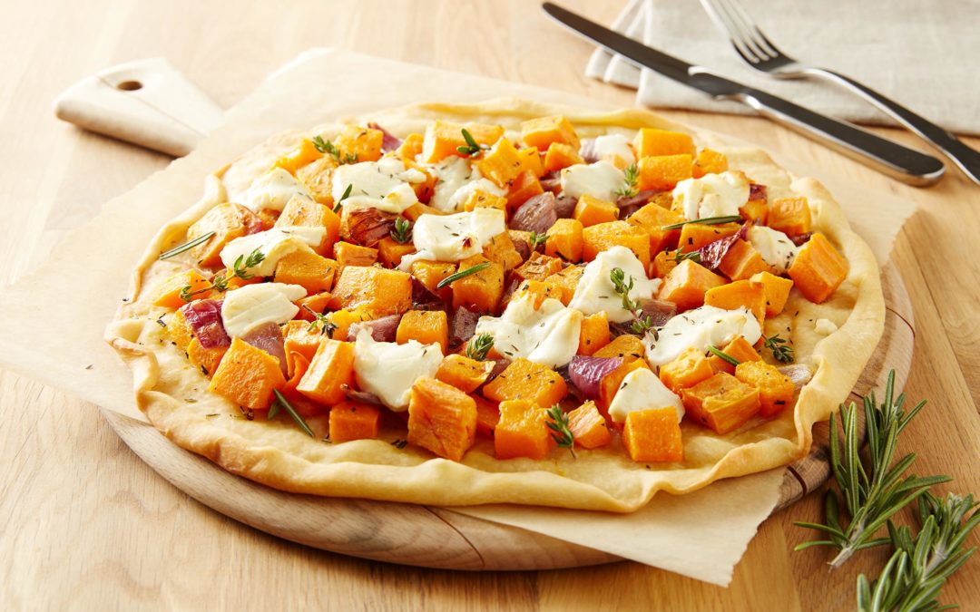 Roasted Winter Vegetable Pizza