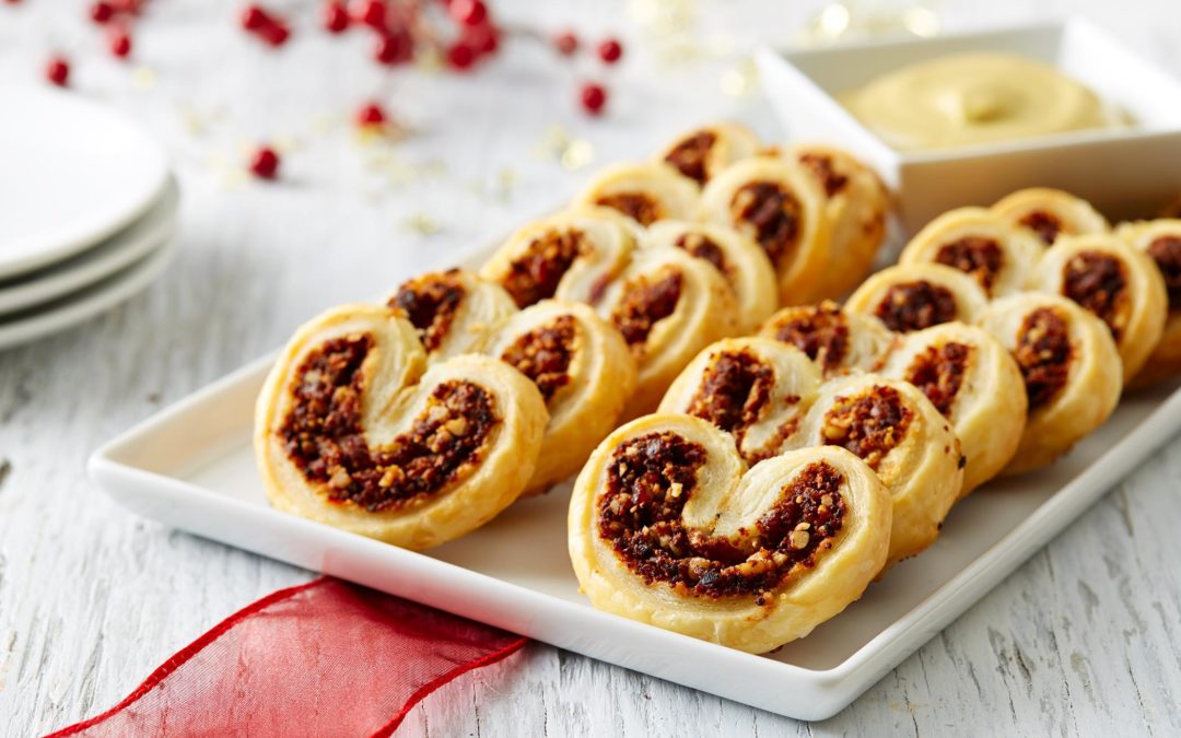 Cranberry & Sausage Palmiers