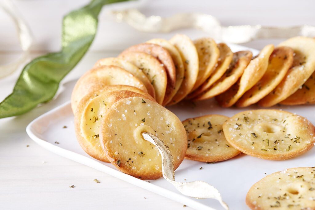 Rosemary Cracker Ribbons | Ready-To-Bake Refrigerated Dough | Jus-Rol