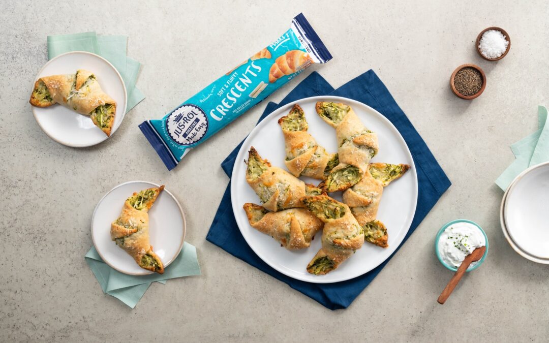 Cheese Veggie Crescents